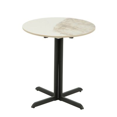 Soho Ceramic End table - White/Black - With 2-Year Warranty